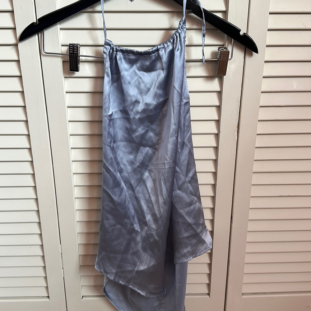 blues all guess velvet guess tank top